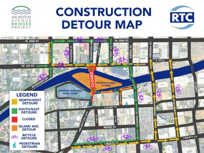 Image of detour routes